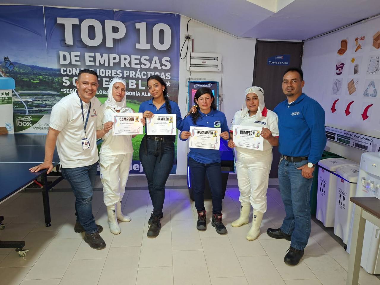Actividades Planta Helados Bogotá