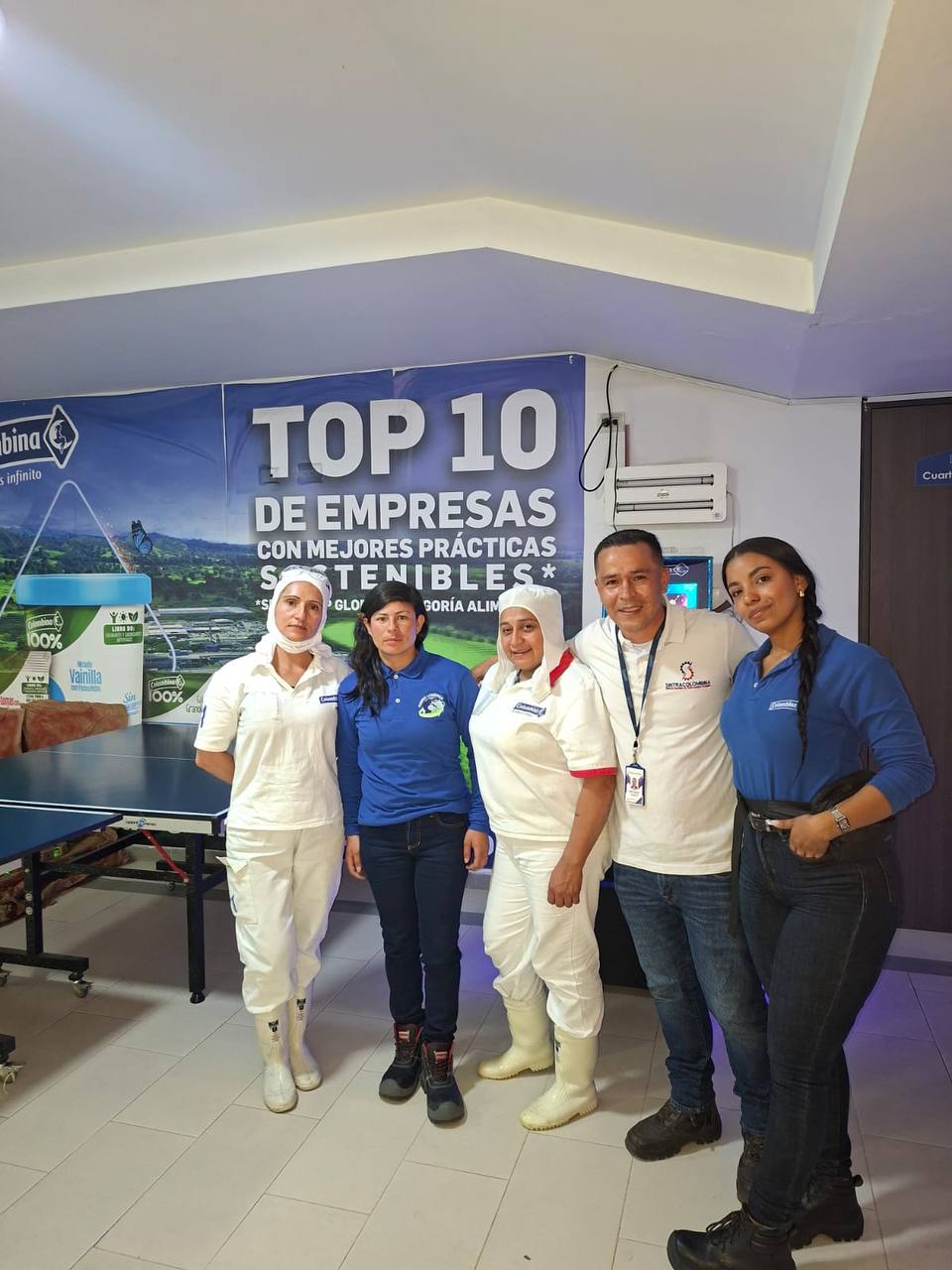 Actividades Planta Helados Bogotá
